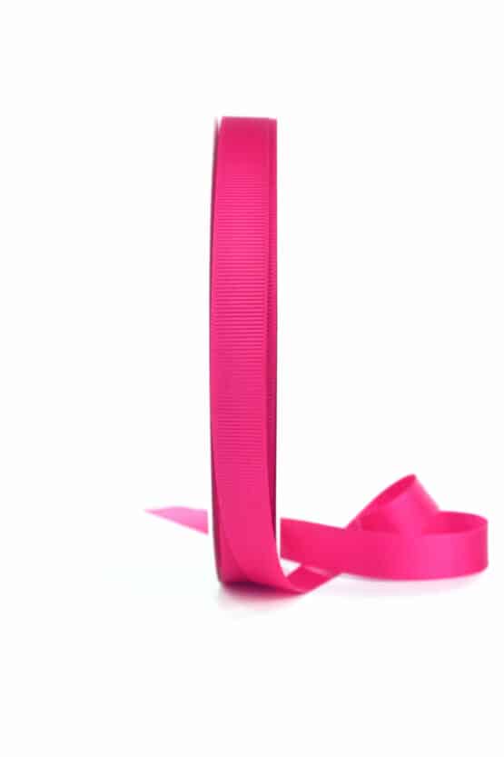 Ripsband, pink, 15 mm breit - ripsband, geschenkband, geschenkband-einfarbig