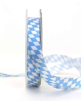 Dekoband Bayernraute, 15 mm