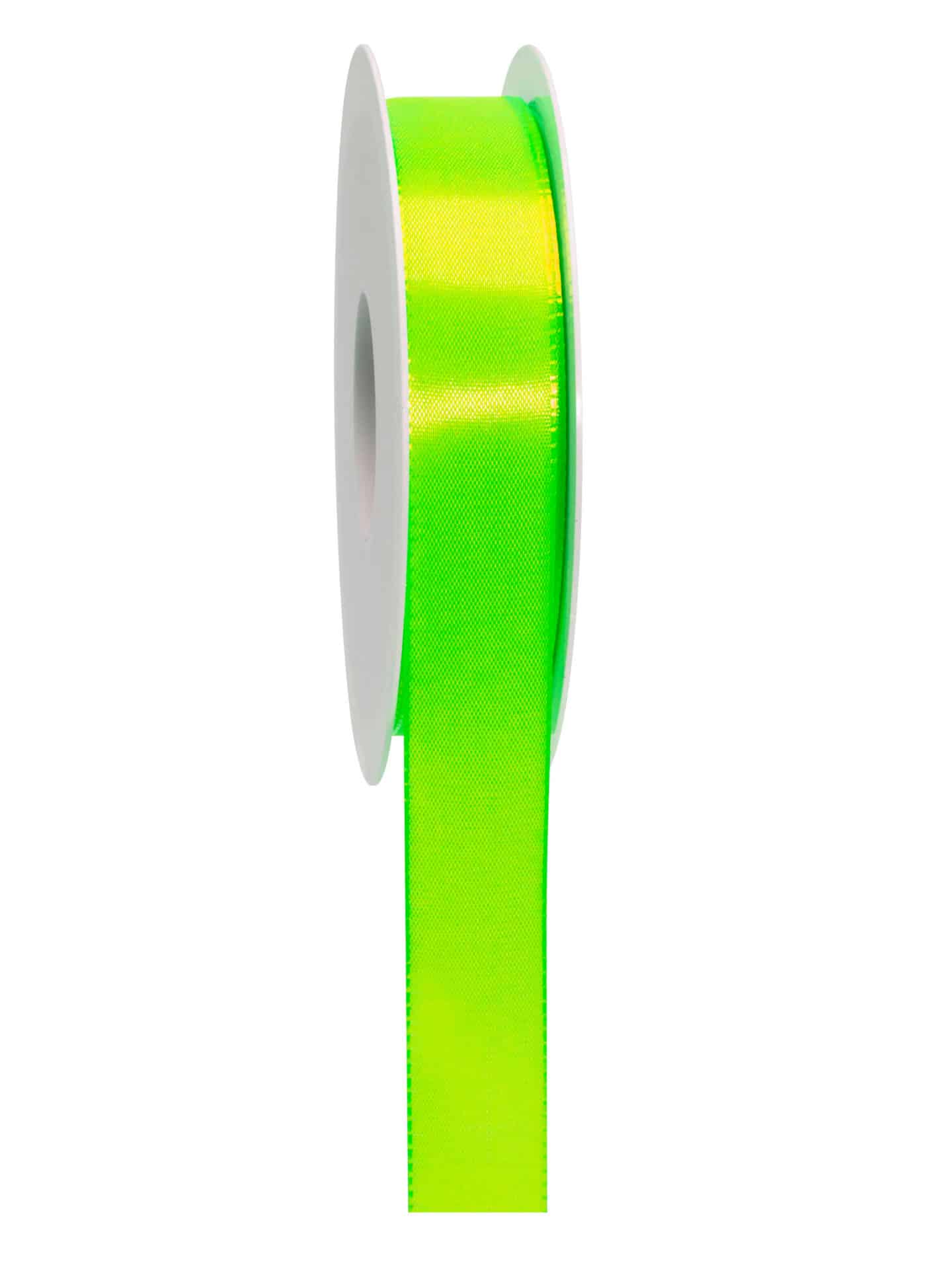 Taftband neon grün-25mm-140632555250 Taftband neon grün-25mm-140632555250