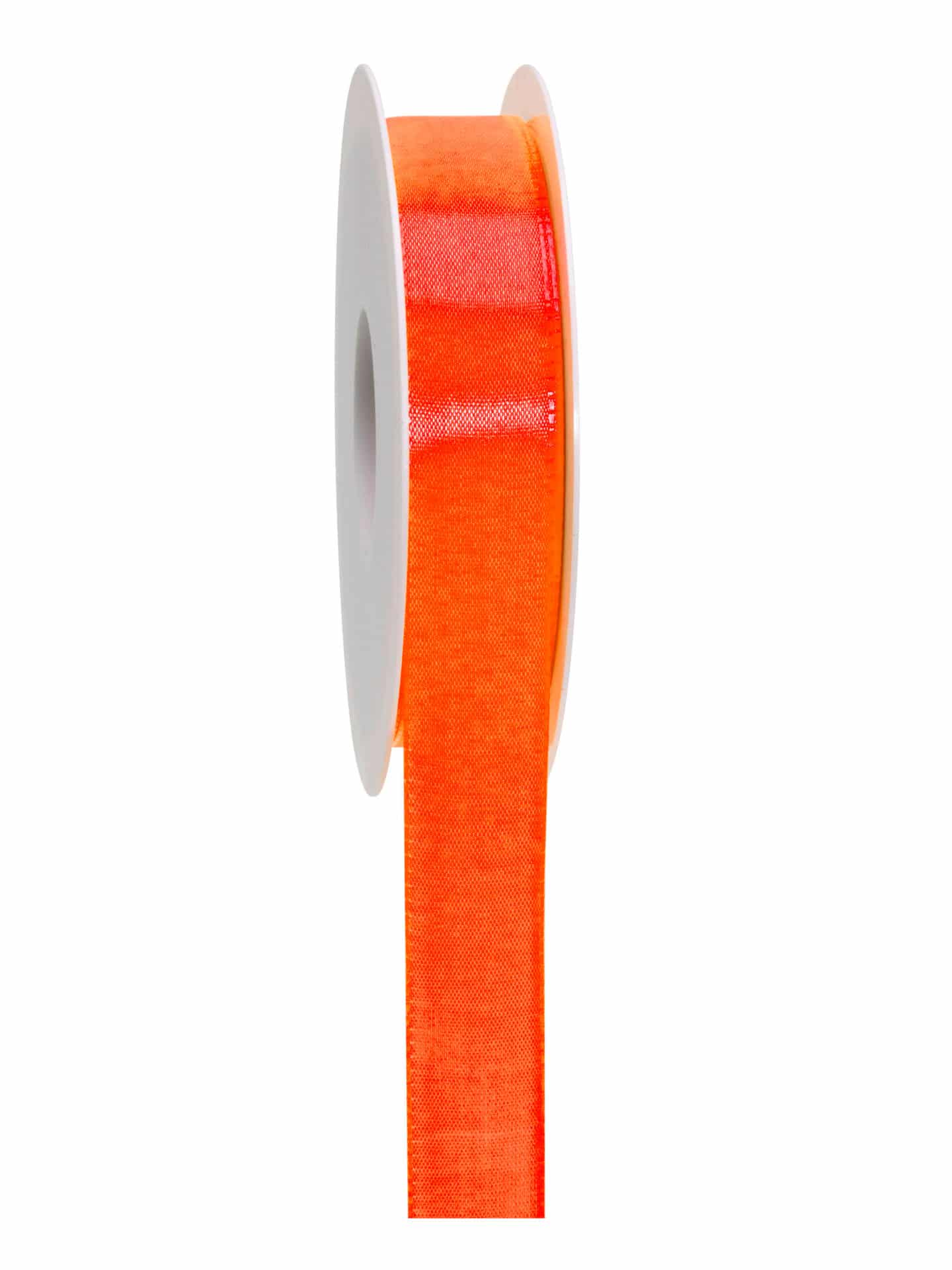 Taftband neon orange-25mm-140632504150 Taftband neon orange-25mm-140632504150