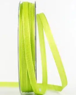 Taftband, hellgrün, 6 mm breit - taftband