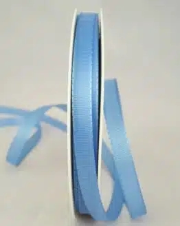 Dekoband Taftband, 10 mm breit, hellblau - taftband