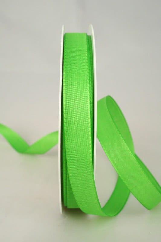 Dekoband Taftband, 15 mm breit, hellgrün - taftband