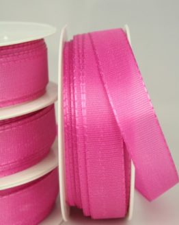 Taftband pink, 15 mm breit - taftband