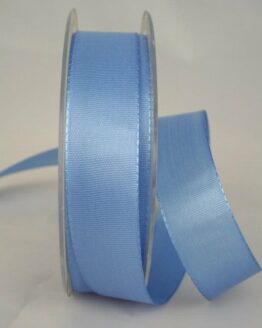 Dekoband Taftband, 25 mm breit, hellblau - taftband