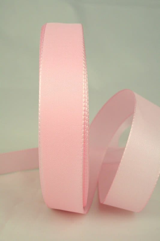 Dekoband Taftband, 25 mm breit, rosa - taftband