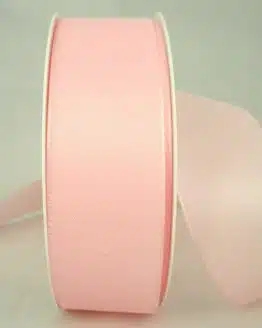 Taftband, rosa, 40 mm breit - taftband