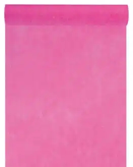 Vlies-Tischläufer BUDGET pink, 30 cm - dekovlies-budget, vlies-tischlaeufer