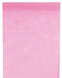 Vlies-Tischläufer BUDGET rosa, 30 cm, 10 m Rolle - dekovlies-budget, vlies-tischlaeufer