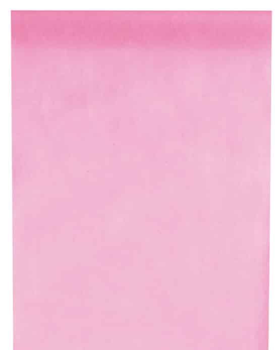 Vlies-Tischläufer BUDGET rosa, 30 cm, 10 m Rolle - dekovlies-budget, vlies-tischlaeufer