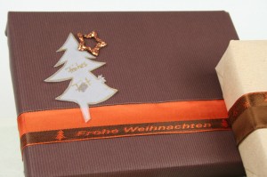 Weihnachtliche Geschenkbänder für den Buchhandel - weihnachtsgeschenke, geschenkverpackungen, buchhandlung