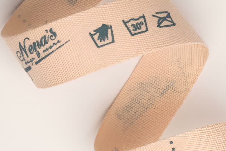 Personalisierte Geschenkbänder aus Baumwolle und Cellulosefasern - tencel-baender, personaliserte-bander, fuer-unternehmen, baumwollbaender