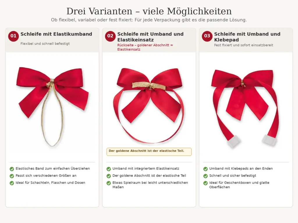 Wie befestigt man Schleifen auf Geschenkverpackungen? - tipps-tricks, schleifen-verpacken, geschenkverpackungen, geschenke-leicht-eingepackt